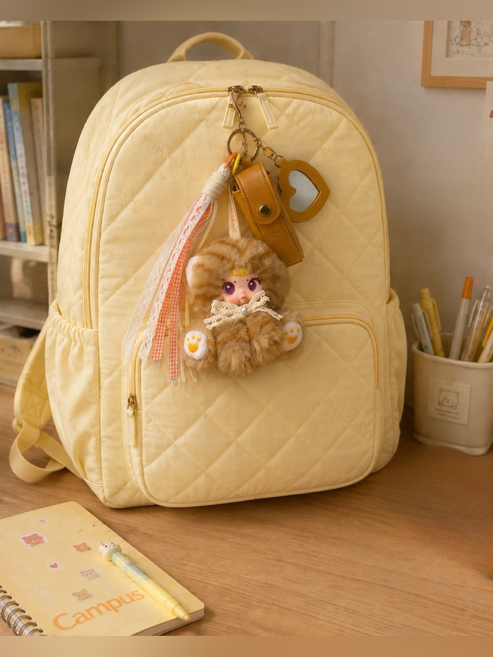 MM Milk Candy Naughty Kitty - Cute little orange Kitten kawaii charm bundle